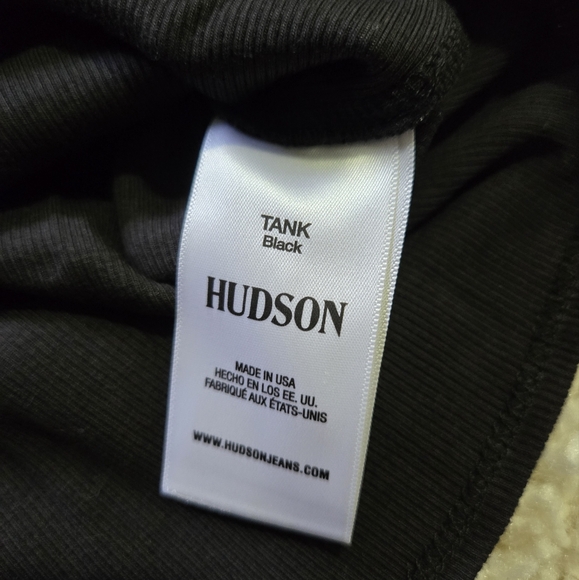 Hudson ribbed cutout shoulder tank top, medium, NWOT - Picture 6 of 8